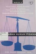 Pelajaran Hukum Pidana