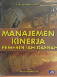 Manajemen Kinerja Pemerintah Daerah