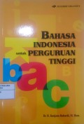 Bahasa Indonesia Untuk Perguruan Tinggi