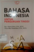 Bahasa Indonesia Untuk Perguruan Tinggi