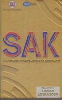 SAK - Standar Akuntansi Keuangan Efektif per 1 Januari 2019 & 2020