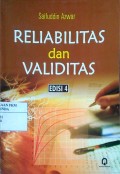 Reliabilitas dan Validitas