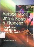 Metode Riset Untuk Bisnis & Ekonomi