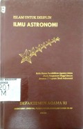 Islam untuk Disiplin Ilmu Astronomi