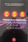 Corporate Social Responsibility Tanggung Jawab Sosial Korporasi