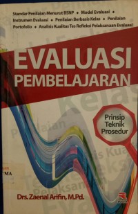 Evaluasi Pembelajaran