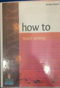 How to teach writing