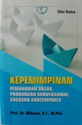 Kepemimpinan pemahaman dasar, pandangan konvensional, gagasan kontemporer