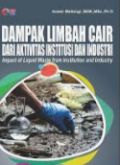 Dampak Limbah Cair: Dari Aktivitas Institusi dan Industri