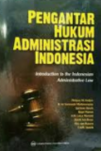 Pengantar Hukum Administrasi Indonesia