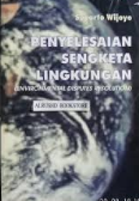 Penyelesaian sengketa lingkungan