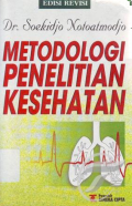 Metodologi Penelitian Kesehatan