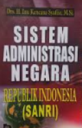 Sistem administrasi negara Republik Indonesia (SANRI)