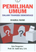 Pemilihan umum dalam transisi demokrasi